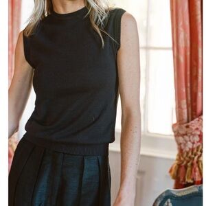 NWT Julia Amory Black Tippi Top
